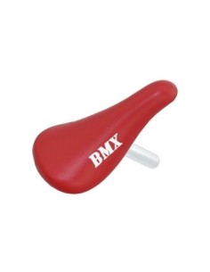 Saddle W/Post Bmx Red.